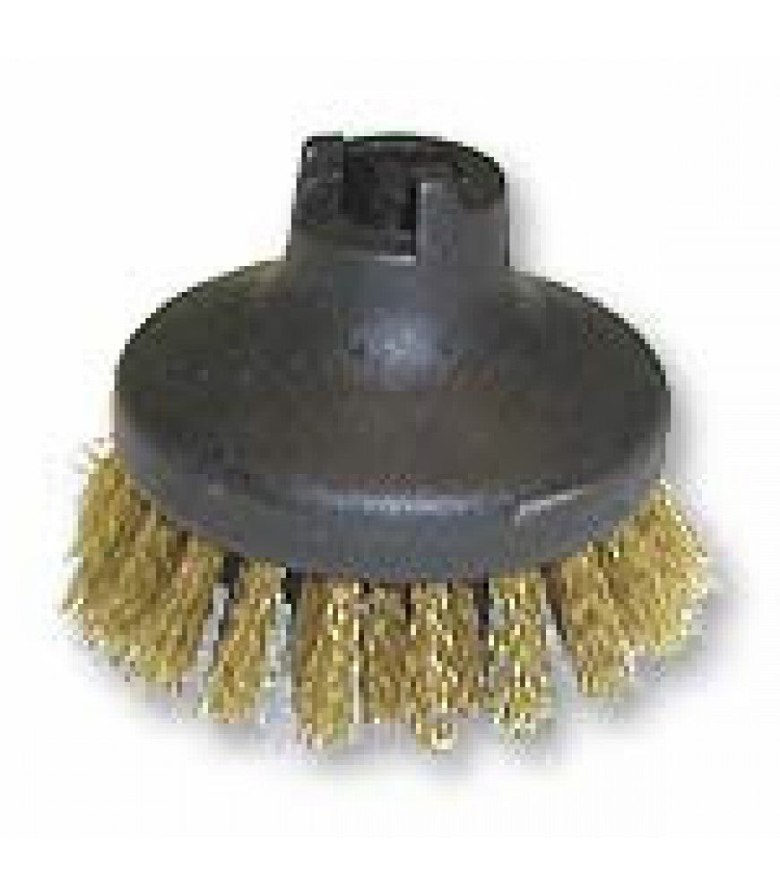 Large Round Brass Brush | Accessories | Osprey Deepclean